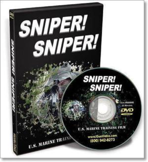Gun Video DVD - Sniper! Sniper! U.S. Marine Training Film R0009D 711669180094