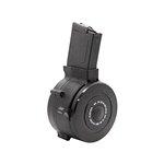 Iver Johnson AR-15 .223/5.56 50rd Polymer Drum - Black MAGAR1550B