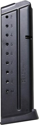 Iver Johnson Arms Iver Johnson Magazine 1911 9mm 10rds Black Fits Govt IJ1911BF9MAG10