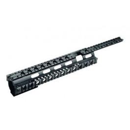 10/22 Commando Tactical Mount System Black Four Mil-spec picatinny rails 712274523173