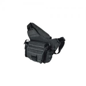 Leapers Tactical Messenger Bag Black PVCP218B