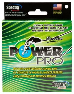 PowerPro Braided Spectra Fiber Micro Filament Line - 15 lbs. - Moss Green - 150 Yards 44282-1053225