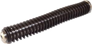 Centennial Defense Systems MOD4 Stainless Steel Guide Rod Assembly for Gen 1-3 Glock 17, Stainless Steel, No Coating, Button Head Allen Screw, 20lb Spring, 10383 713310757006