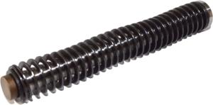 Centennial Defense Systems MOD2 Stainless Steel Guide Rod Assembly for Gen 1-3 Glock 19 w/Flat Face Screw, 13lb Spring, Burnt Bronze, 10764 713310760815