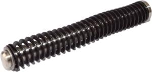 Centennial Defense Systems MOD5 Stainless Steel Guide Rod Assembly for Gen 1-3 Glock 19, Stainless Steel, No Coating, Flat Face Button Head Screw, 15lb Spring, 11065