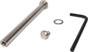Centennial Defense Systems MOD5 Stainless Steel Guide Rod Assembly w/o Spring for Gen 1-3 Glock 19, Stainless Steel, No Coating, Flat Face Button Head Screw, 13133 713310784507