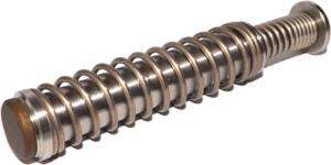 Centennial Defense Systems Stainless Steel Guide Rod Assembly for Gen 4 Glock 17, Burnt Bronze, 15lb Spring, 13981
