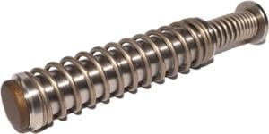Centennial Defense Systems Stainless Steel Guide Rod Assembly for Gen 4 Glock 17, Burnt Bronze, 20lb Spring, 13983