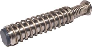 Centennial Defense Systems Stainless Steel Guide Rod Assembly for Gen 4 Glock 17, Glock Gray, 13lb Spring, 13986