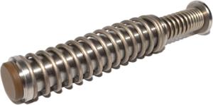 Centennial Defense Systems Stainless Steel Guide Rod Assembly for Gen 4 Glock 17, Glock Tan, 17lb Spring, 13994