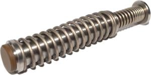 Centennial Defense Systems Stainless Steel Guide Rod Assembly for Gen 4 Glock 17, Glock Tan, 20lb Spring, 13995