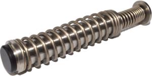 Centennial Defense Systems Stainless Steel Guide Rod Assembly for Gen 5 Glock 17, Black, 17lb Spring, 14242