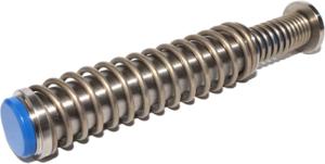 Centennial Defense Systems Stainless Steel Guide Rod Assembly for Gen 5 Glock 17, Blue, 11lb Spring, 14245 713310795626