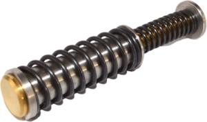 Centennial Defense Systems Stainless Steel Guide Rod Assembly for Glock 43,43X,48, TiN, Gold, 15lb Spring, 14510