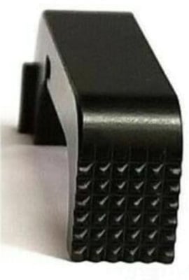 Centennial Defense Systems Extended Mag Release for Gen 4-5 9mm, .40S&W, .357SIG Glock, Stippled, Black, 20424