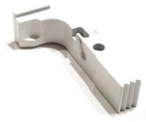 Centennial Defense Systems Extended Mag Release w/5lb Spring for Gen 1-3 9mm, .40S&W, .357SIG Glock, Serrated, White, 20542 713310804298