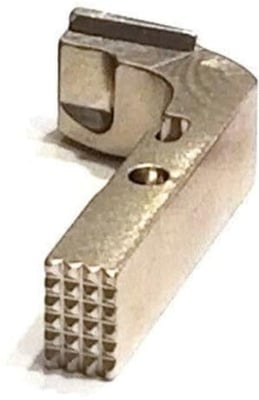 Centennial Defense Systems Extended Mag Release w/2.5lb Spring for Gen 1-3 9mm, .40S&W, .357SIG Glock, Stippled, Nickel, 20611 713310804984