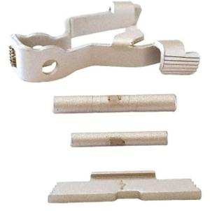 Centennial Defense Systems Extended Control Kit for Gen 5 Glock, 2 Pins, Satin Aluminum, 40327 713310811630