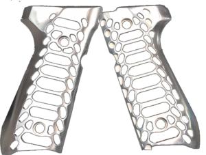 Valkyrie Dynamics Beretta 92/96 - Skeleton Grips, Brushed, 714270116186-1754