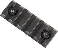 Guntec USA  GUNTEC REMOVABLE ACCY RAIL 2" KEYMOD BLACK 