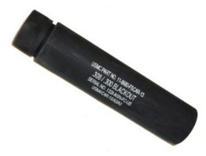 Guntec USA AR-10 5.5in Fake Suppressor, .300 AAC/.308 Cal, Black, 5.5FAKE-AR-308 714569648190