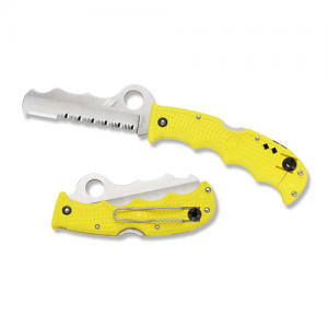 Spyderco SALT SL/PS YELL W/CARBIDE C79PSYL