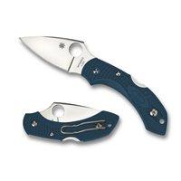 Spyderco Dragonfly 2 Plain Edge 2.29 In Blade Blue Frn C28FP2K390