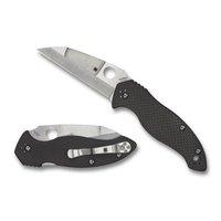 Spyderco Canis Wharncliffe 3.43 In Blade Carbon Fiber G10 716104014002