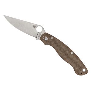SPYDERCO MILITARY 2 CPM BRN CANVAS C36MPCW2