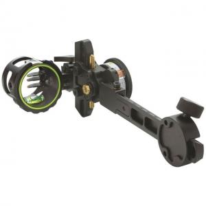 HHA Sports Optimizer King Pin Sight Tournament 3519 3 Pin .019 / Left Hand, Black, TE-3519 LH