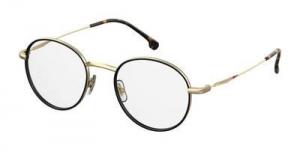 Carrera 157/V Eyeglass Frames CA157V-0RHL-4820 - Gold / Black Frame, Lens Diameter 48mm, Distance Between Lenses 20mm