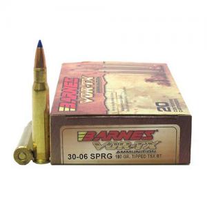 Barnes Bullets VOR-TX 30-06 180GR TTSX BT 20rds BB30063