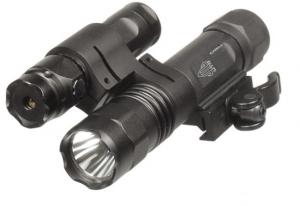 Leapers UTG Gen 2 Green Laser and Weapon Light Combo, 400 Lumen, w/Integral Mount, Black, LT-ELP39Q-A