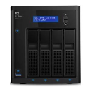 Western Digital My Cloud Pro Series 24TB PR4100 4-Bay NAS Server in Black