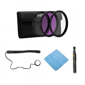 Top Brand 58mm Lens Filter Kit for Canon Digital SLR Cameras