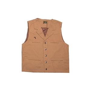 WYOMING TRADERS Mens Bronco Canvas Vest VCA 718122338245