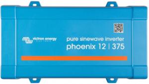 Victron Energy Phoenix Inverter VE.Direct, 12 volts, 375W, 120 VAC, 50/60Hz, Blue, PIN123750500 719076035961