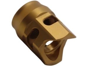 True Precision Cobra Compensator 1/2x28 Gold TiN 9mm 1/2X28 TP-CMICRO-G
