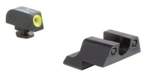 Trijicon Heavy Duty Night Sights Yellow Front Outline For Glock 42 719307212695
