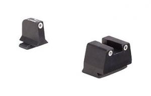 Trijicon Bright & Tough Night Sight Suppressor Set w/White Front/White Rear & Green Lamps for FN .45, 600942 600942