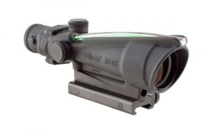 Trijicon ACOG 3.5x35 Rifle Scope, Dual Illuminated Green Chevron .223 Ballistic Reticle w/ TA51 Mount 719307303461