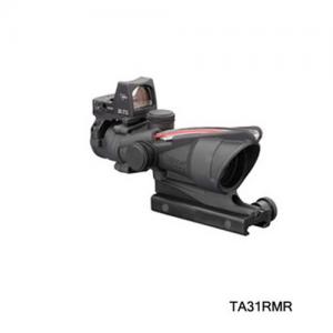 Trijicon TA31RMR ACOG Scope 4X32 Red Chevron .223 with RMR Sight 719307303546