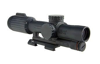 Trijicon VCOG 1-6x24 Green Segmented Circle/Crosshair Riflescope .223/77gr Quick Release Mount, Black, 1600048
