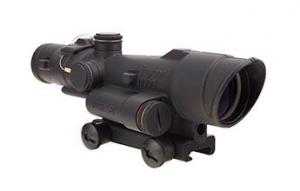 Trijicon ACOG 3.5x35 Red LED Illuminated Riflescope .308 Chevron Reticle w/ TA51 Mount, Black, 100497 719307321014