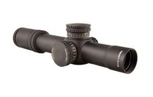 Trijicon AccuPower 1-8x28 Riflescope MOA Segmented-Circle Crosshair w/ Green LED, 34mm Tube, Black, 1900027 RS27D1900027