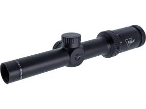 Trijicon, Huron 1-6x24mm Riflescope BDC Hunter Holds, Second Focal Plane, 30mm Tube, Satin Black, Capped Adjusters 