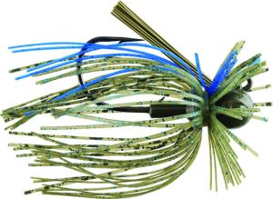 Booyah Finance Jig, 1/2 oz, 3/0 Hook, Lights Out,2/Pack, BYFNJ1261 BYFNJ1261