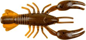 Yum Butter YUM Ned Craw Bait, 2in, Brown/Orange, YNC2359 YNC2359