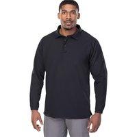 Coldblack Mens Ls Polo Black Large F1VTX4020PBKLARGE