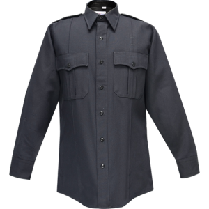 Flying Cross Command Long Sleeve Shirt W/ Zipper & Convertible Sport Collar 35W78Z 86 18.0 34/35 35W78Z 86 18.0 34/35